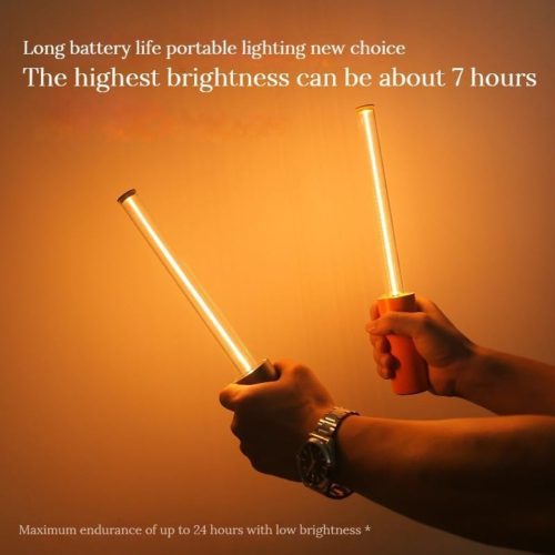 Újratölthető energiapálcás hangulat lámpa - 1db