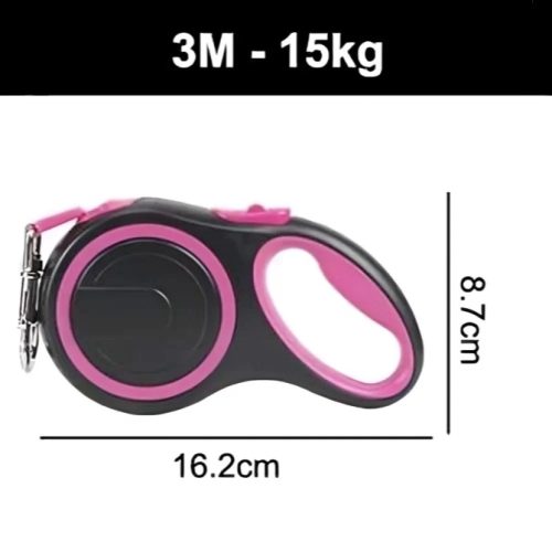 Nunbell kutya automata póráz több színben S -3m