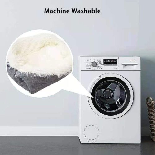 Puha nyugtató kutya-macska fészek 2 az 1-ben - Rózsaszín